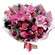 букет из роз и тюльпанов с лилией. Германия
